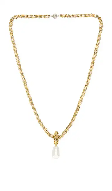 Julietta Pearl Drop Linea Necklace | Thumbnail 1 Julietta Pearl Drop Linea Necklace | Thumbnail 1