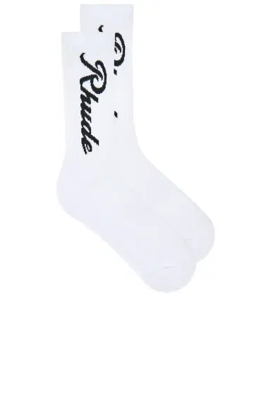 Rhude Destinado Script Socks | Thumbnail 3