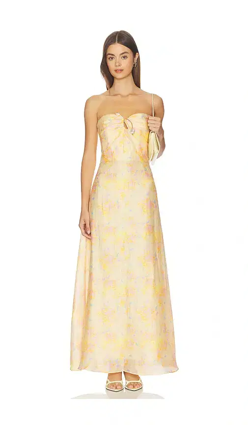 Bardot Amina Strapless Maxi Dress