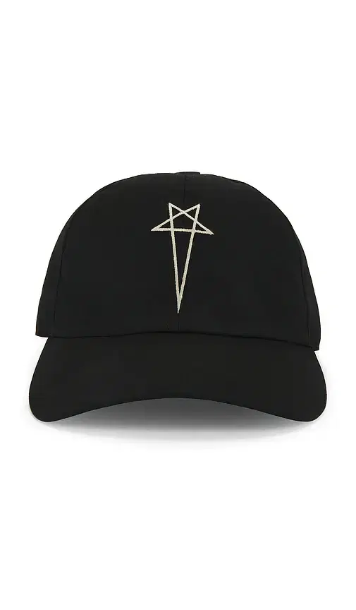 DRKSHDW by Rick Owens Pentagram Baseball Cap