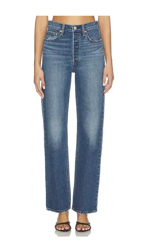 Ribcage Full Length Straight Leg Jeans