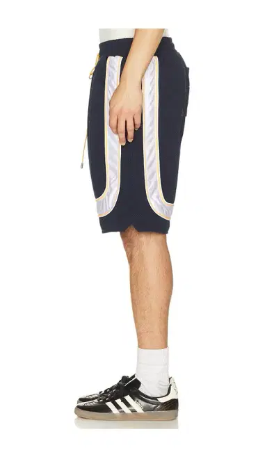 Rhude Mesh Piping Baggy Track Shorts | Thumbnail 2