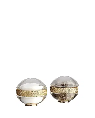 L'Objet Braid 24K Gold-Plated Salt & Pepper Shakers, Set of 2 | Thumbnail 1