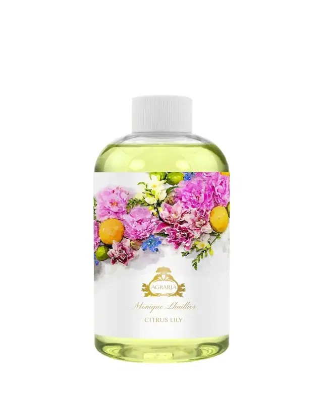 Agraria Monique Lhuillier Citrus Lily Diffuser Refill, 8 oz.