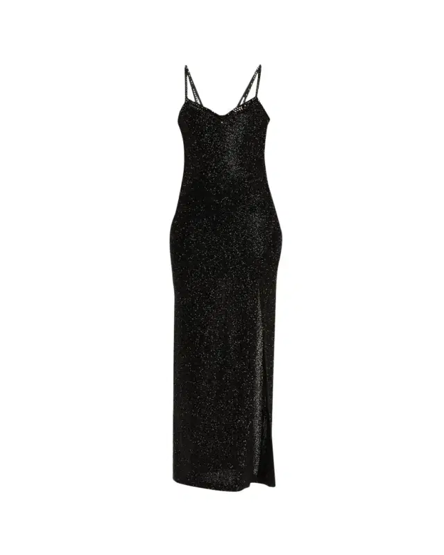 ALICE + OLIVIA Nina Embellished Maxi Dress