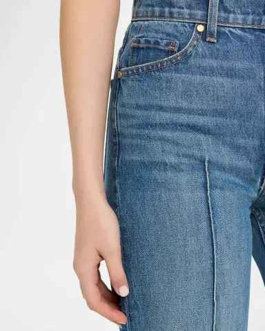 Ulla Johnson Genevieve Cuffed Wide-Leg Jeans | Thumbnail 5 Ulla Johnson Genevieve Cuffed Wide-Leg Jeans | Thumbnail 5