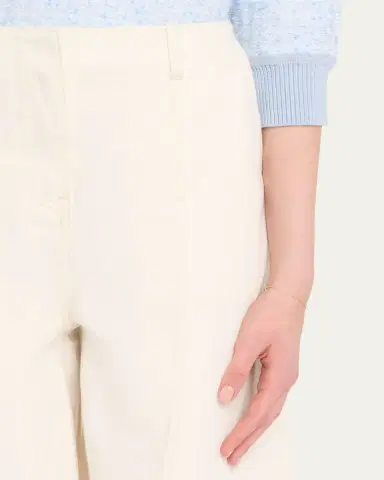 3.1 Phillip Lim Pleated Knee-Length Denim Shorts | Thumbnail 9 3.1 Phillip Lim Pleated Knee-Length Denim Shorts | Thumbnail 9