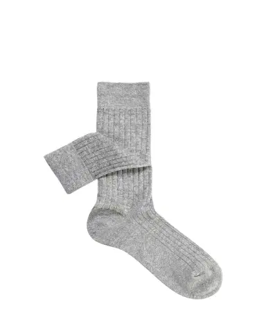 Sozzi Calze Men's Melange Rib Crew Socks | Thumbnail 1 Sozzi Calze Men's Melange Rib Crew Socks | Thumbnail 1