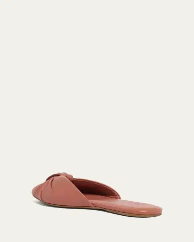 Chloé Leather Knotted Mules | Thumbnail 2