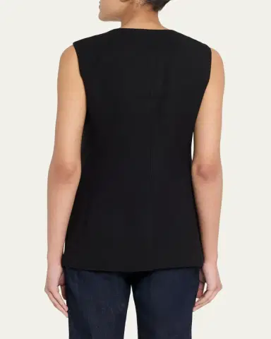 Kobi Halperin Jay Button-Down Crewneck Vest | Thumbnail 3