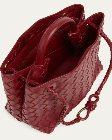 Bottega Veneta Andiamo Small Leather Tote Bag | Thumbnail 4