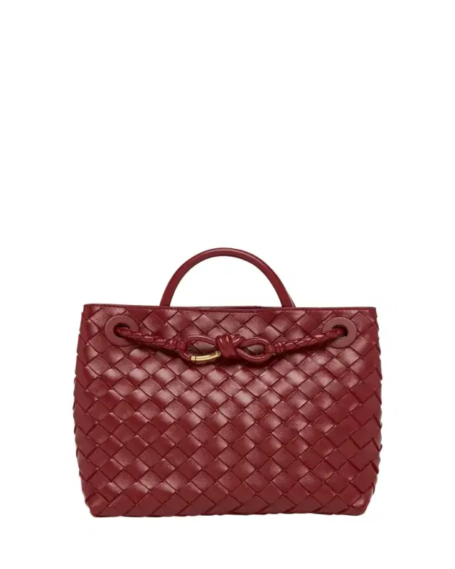 Bottega Veneta Andiamo Small Leather Tote Bag
