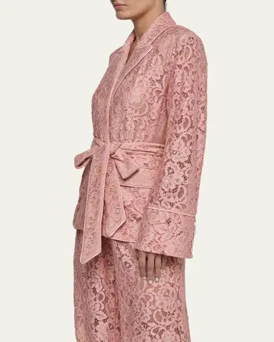 L'Agence Jordana Floral Lace Blazer | Thumbnail 5 L'Agence Jordana Floral Lace Blazer | Thumbnail 5