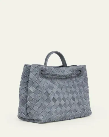 Bottega Veneta Andiamo Small Suede Tote Bag | Thumbnail 3