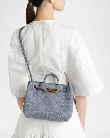 Bottega Veneta Andiamo Small Suede Tote Bag | Thumbnail 6