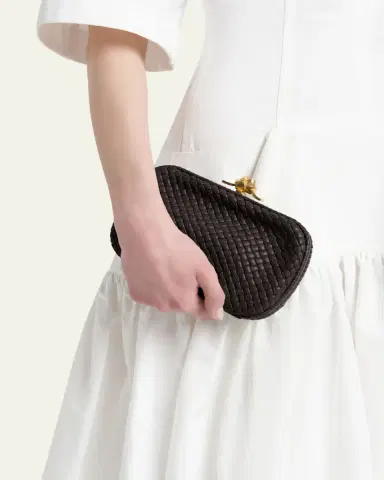 Bottega Veneta Padded Leather Sculptural Knot Clutch Bag | Thumbnail 2 Bottega Veneta Padded Leather Sculptural Knot Clutch Bag | Thumbnail 2