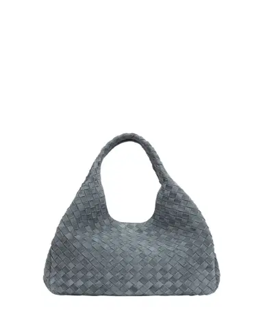 Bottega Veneta Campana Large Suede Shoulder Bag | Thumbnail 1 Bottega Veneta Campana Large Suede Shoulder Bag | Thumbnail 1
