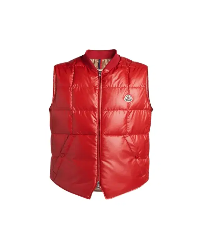 Moncler Men's Matte Polyester Quilted Vest