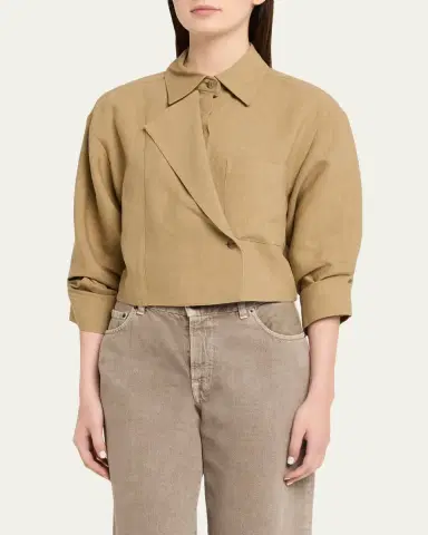 TWP Next Chapter Washed Linen Top | Thumbnail 4 TWP Next Chapter Washed Linen Top | Thumbnail 4