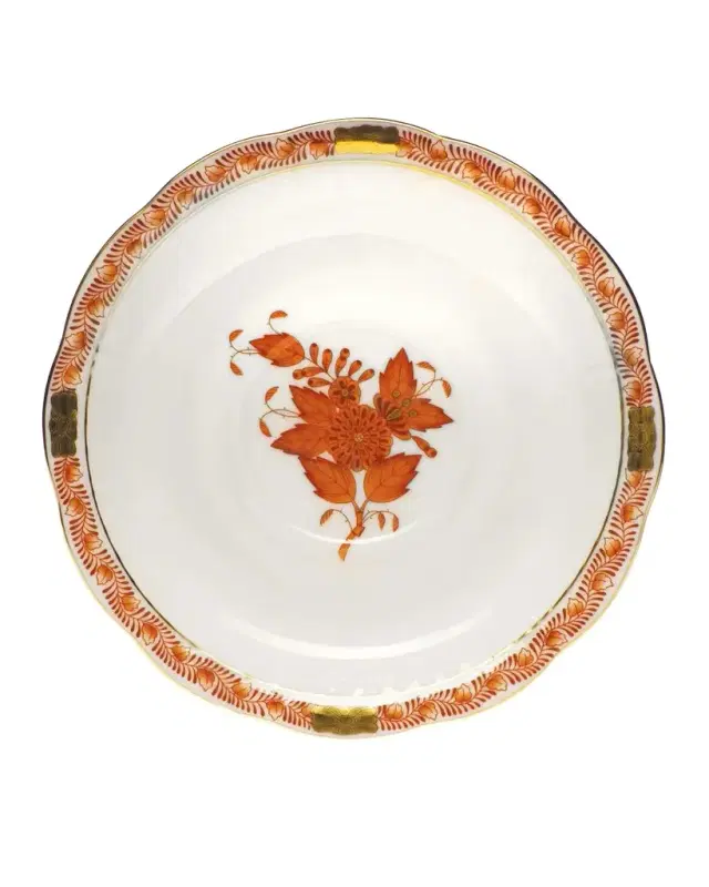 Herend Rust Chinese Bouquet Saucer