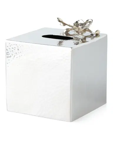 Michael Aram White Orchid Tissue Box Cover | Thumbnail 2