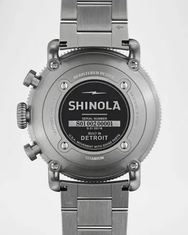 Shinola 48mm Limited Edition Black Blizzard Watch | Thumbnail 3 Shinola 48mm Limited Edition Black Blizzard Watch | Thumbnail 3