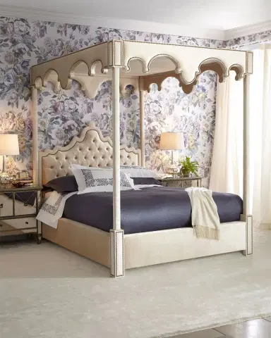 Haute House William California King Canopy Bed | Thumbnail 2