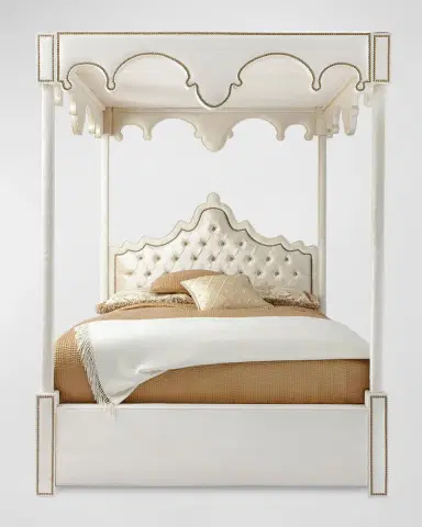 Haute House William California King Canopy Bed | Thumbnail 3