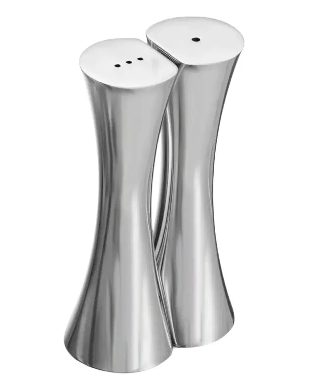 Nambé "Kissing" Salt & Pepper