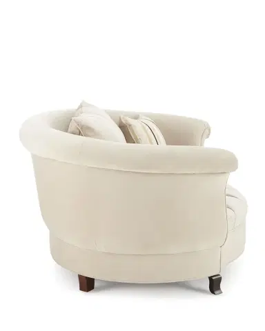Haute House Harlow Ivory Cuddle Chair | Thumbnail 3 Haute House Harlow Ivory Cuddle Chair | Thumbnail 3