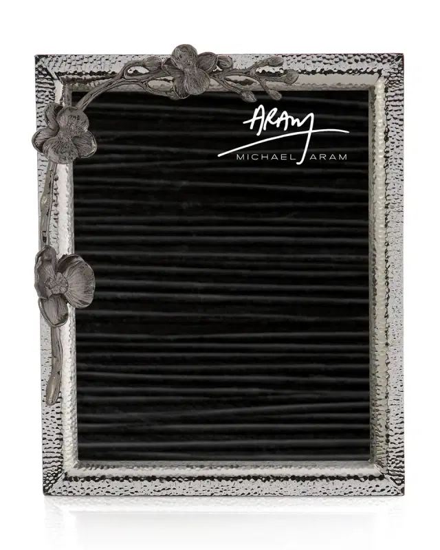 Michael Aram Black Orchid Picture Frame, 8" x 10"