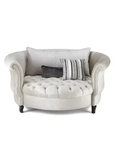 Haute House Harlow Silver Cuddle Chair | Thumbnail 2 Haute House Harlow Silver Cuddle Chair | Thumbnail 2