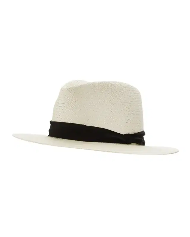 rag & bone Panama Straw Hat, White