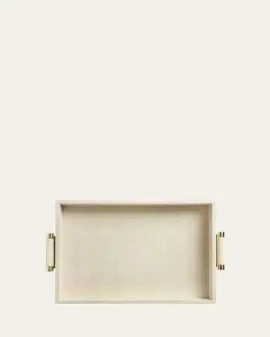 AERIN Faux Shagreen Rectangular Tray | Thumbnail 2