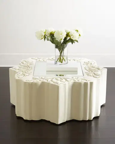 Haute House Frederique Swivel Ottoman | Thumbnail 1