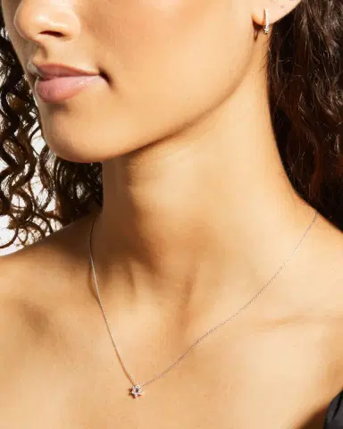 Roberto Coin Diamond Star of David Necklace | Thumbnail 5