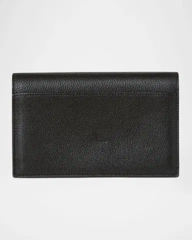 Akris Anouk Cervo Leather Clutch Bag w/Chain | Thumbnail 3