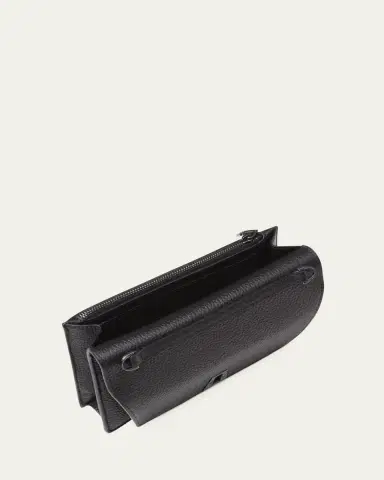 Akris Anouk Cervo Leather Clutch Bag w/Chain | Thumbnail 8
