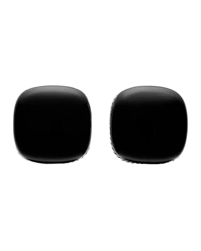 Men 's Streamline Cuff Links with Black Onyx