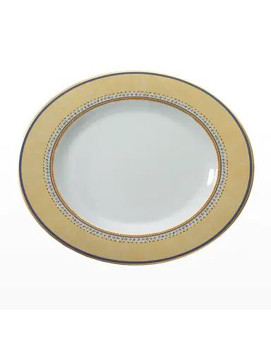 Mottahedeh Chinoise Blue Charger Plate | Thumbnail 2