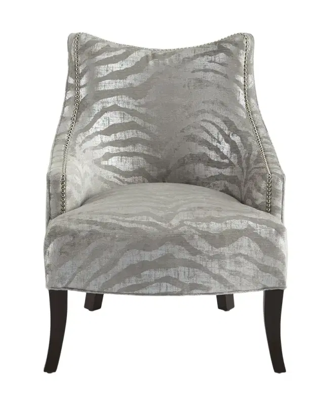 Haute House Lilia Animal-Print Chair