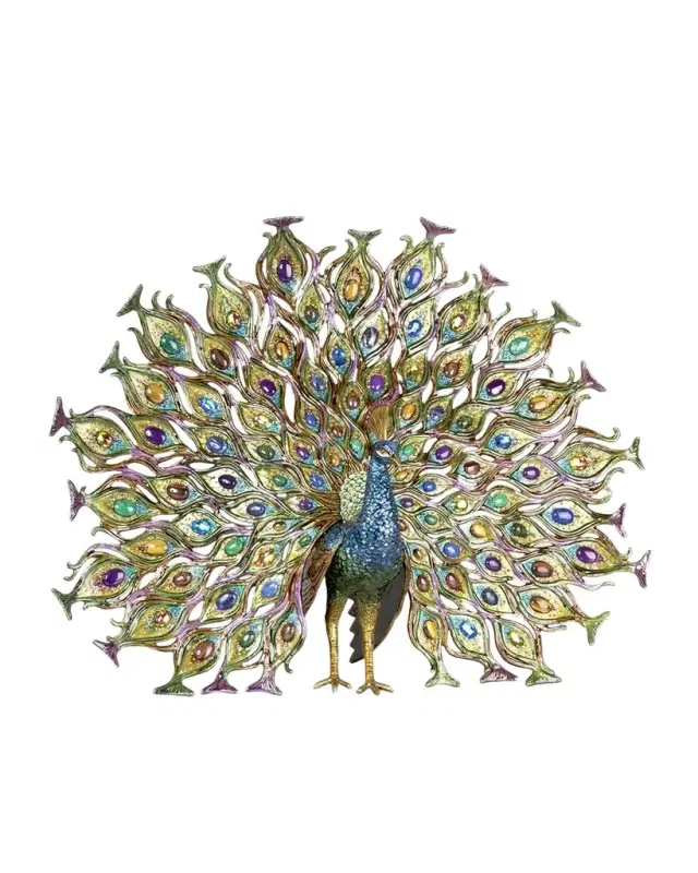 Stanton Fan Tail Peacock Figurine