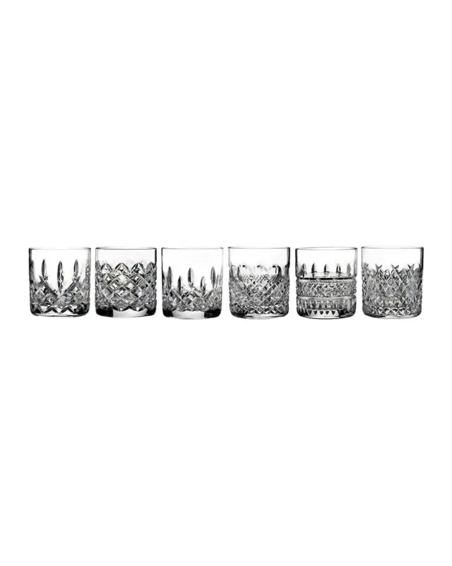Waterford Crystal Heritage Assorted Tumblers, 6-Piece Set