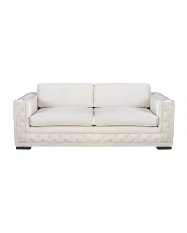 Haute House Bently White Tufted Sofa | Thumbnail 1 Haute House Bently White Tufted Sofa | Thumbnail 1