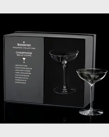 Waterford Crystal Elegance Champagne Coupe, Set of 2 | Thumbnail 3