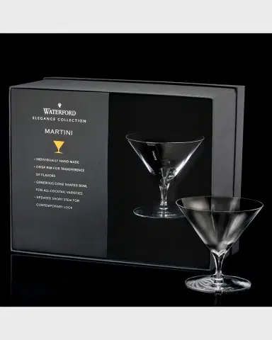 Waterford Crystal Elegance Martini Glasses, Set of 2 | Thumbnail 3