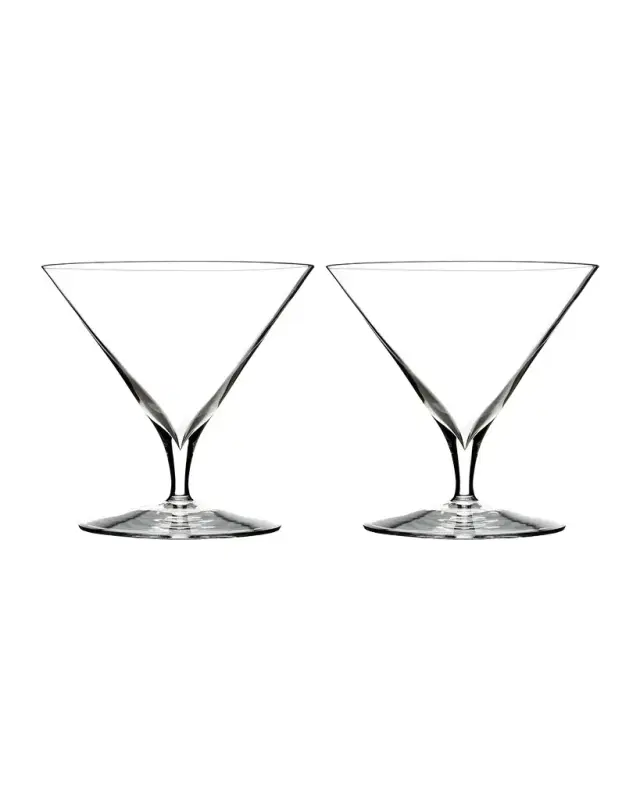 Waterford Crystal Elegance Martini Glasses, Set of 2