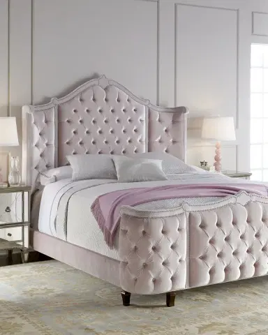 Haute House Pippa Tufted Queen Bed | Thumbnail 2 Haute House Pippa Tufted Queen Bed | Thumbnail 2