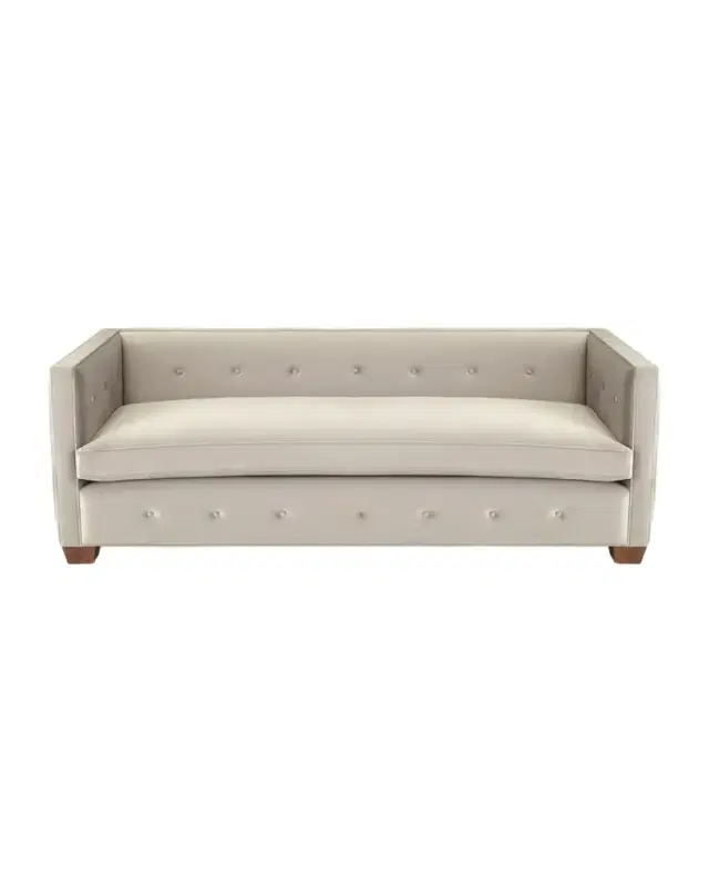Haute House Birdie Tufted Sofa, 87"