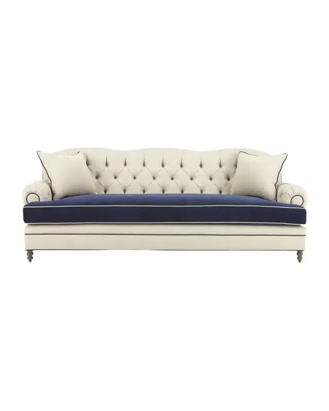 Haute House Classic Mr. Smith Sofa, 96"